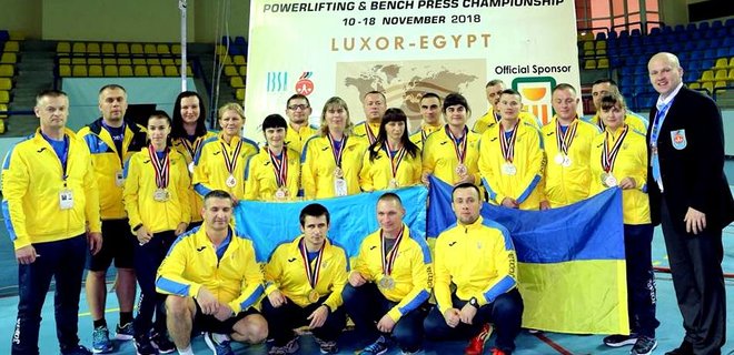 Украинские пара-пауэрлифтеры триумфировали на чемпионате мира - Фото