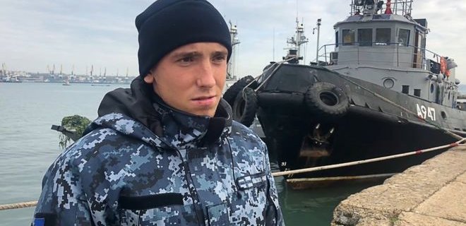 Пленный украинский моряк передал записку родным: фото - Фото