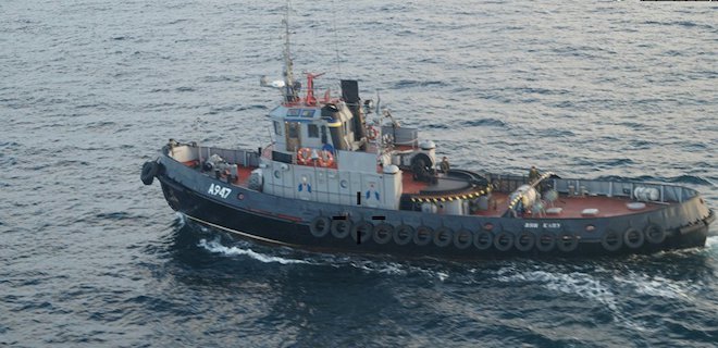 Захват Россией кораблей в Керченском проливе. В Гааге заслушают аргументы Украины - Фото