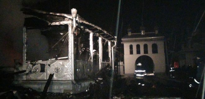 В Ивано-Франковской области сгорела церковь: фото - Фото