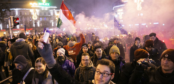 В Венгрии третий день протестуют против 