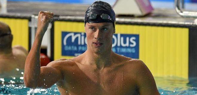 Украинец Михаил Романчук стал чемпионом мира по плаванию - Фото