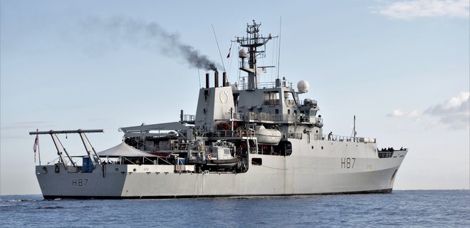 Блокада Азова: в Черное море вошел корабль-разведчик ВМС Британии - Фото