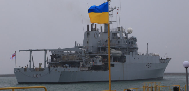 Корабль-разведчик ВМС Великобритании уже в Одессе: фото - Фото
