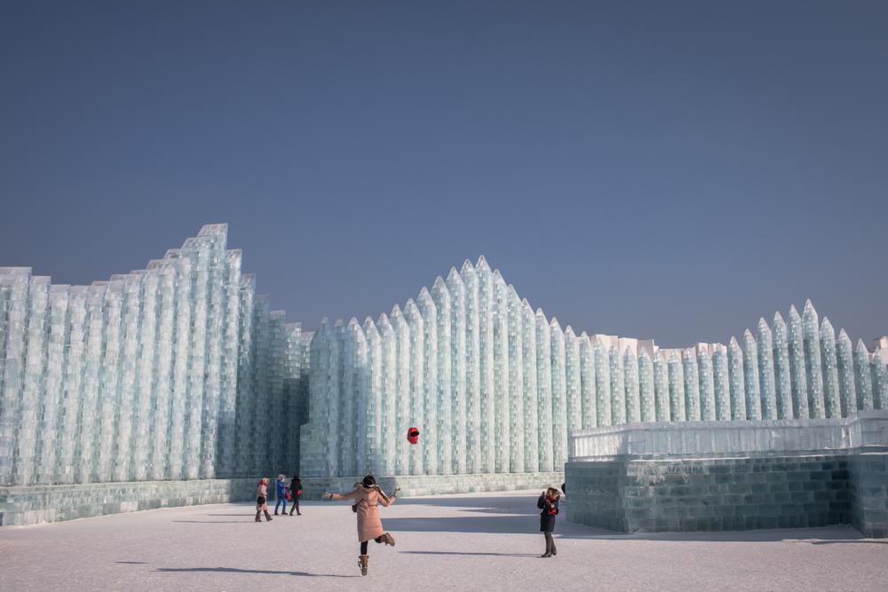 В Китае открылся Международный фестиваль льда и снега: фото