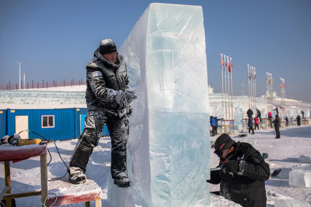 В Китае открылся Международный фестиваль льда и снега: фото