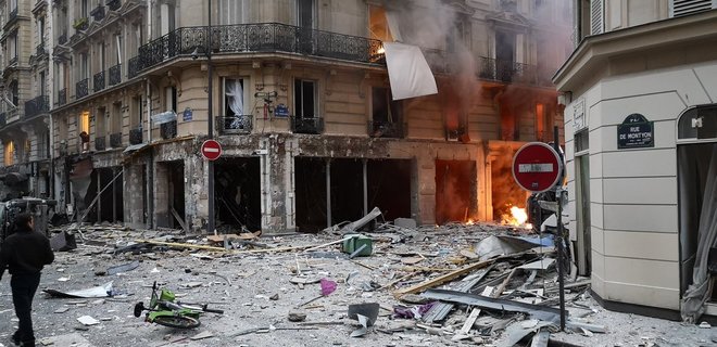 В булочной в центре Парижа произошел взрыв: около 20 раненых - Фото