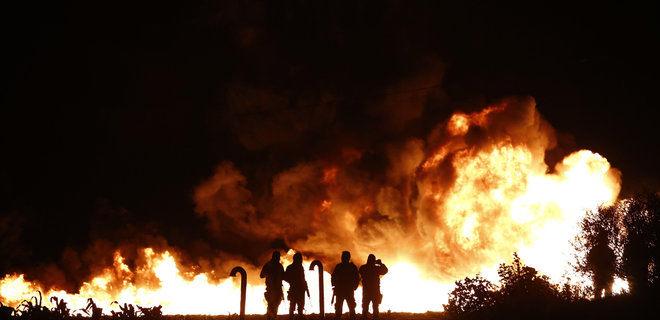В Турции произошел взрыв на газопроводе - Фото