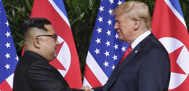 В Белом доме договорились о новой встрече Трампа и Ким Чен Ына - Фото