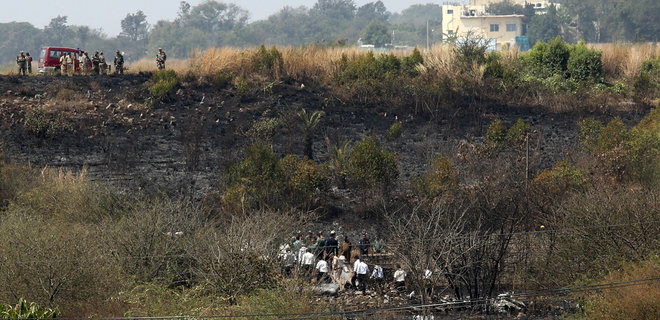 В Индии разбился истребитель Mirage 2000, пилоты погибли - Фото