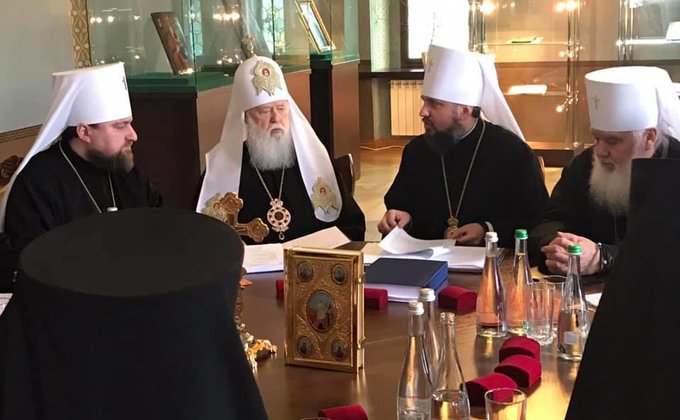 Православная церковь Украины проводит синод: фото