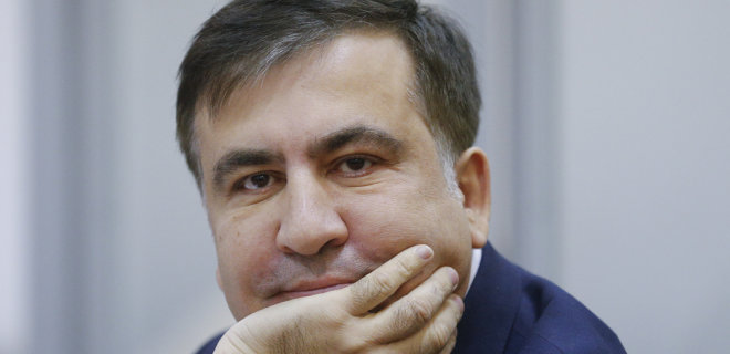 СМИ: Саакашвили отказался от УДАРа. Кличко отреагировал постом - Фото