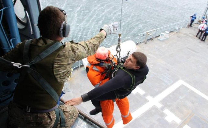 Корабли ВМС Украины и Британии провели учения в Черном море: фото