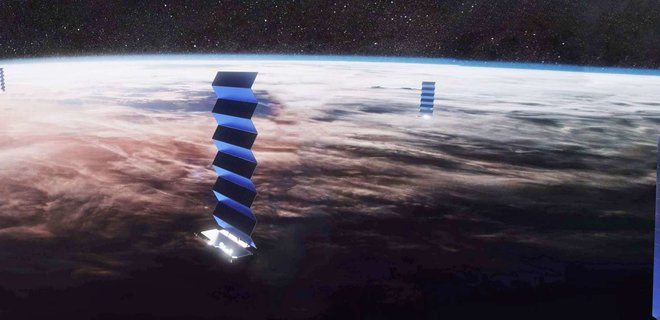 Замолчали три спутника проекта Starlink: в SpaceX не паникуют - Фото