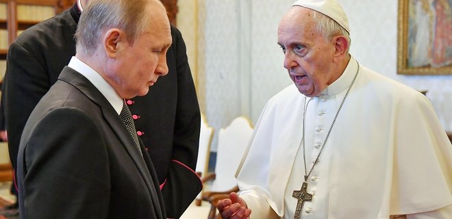 Папа Франциск предупредил Путина: Все можно потерять в войне - Фото