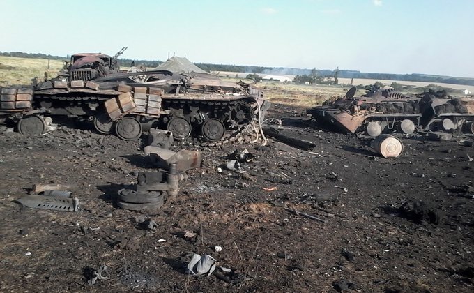 Пять лет назад РФ сожгла из Града лагерь ВСУ в Зеленополье: фото