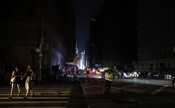 В Нью-Йорке произошел масштабный блэкаут: фото