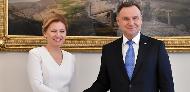 Дуда: Польша и Словакия - за сближение Украины с ЕС и НАТО - Фото