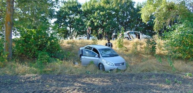 В Черкасской области из-за ДТП напали на полицейского: фото - Фото