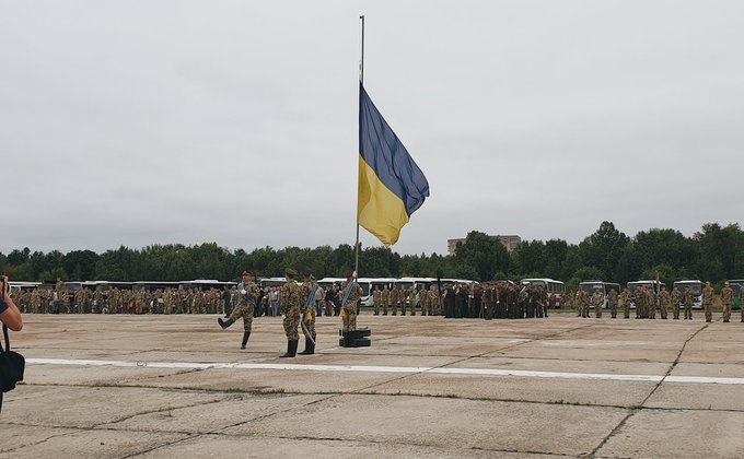Появились первые фото репетиции парада с военными от Зеленского