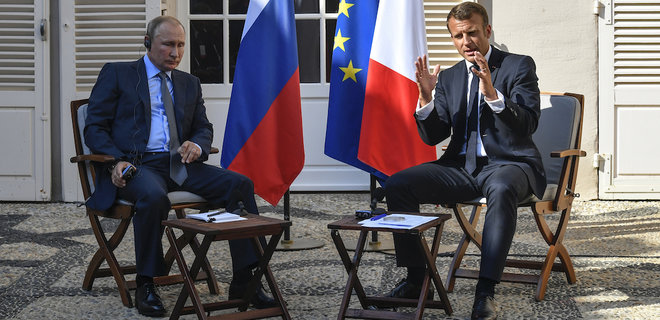 Макрон назвал условие возврата России в G8 - Фото