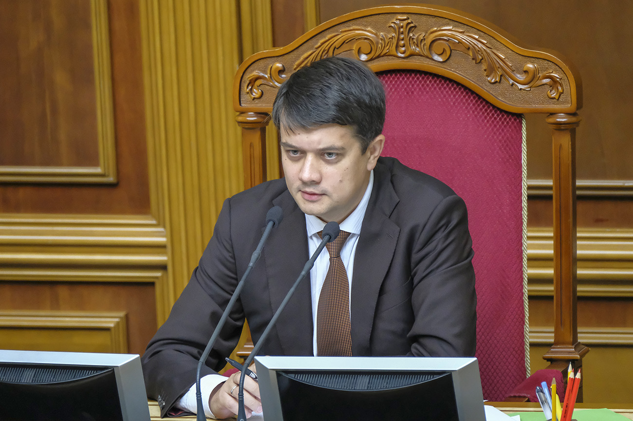 Разумков: Я уйду с поста главы партии Зеленского Слуга народа - новости  Украины, Политика - LIGA.net