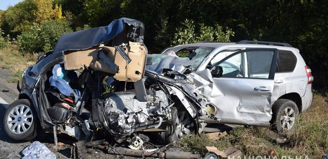 Lobovoe Stolknovenie V Dtp Pod Slavyanskom Pogibla Semya Foto Novosti Ukrainy Novosti Regionov Liga Net