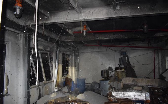 Под Ровно произошел взрыв на химическом заводе: фото
