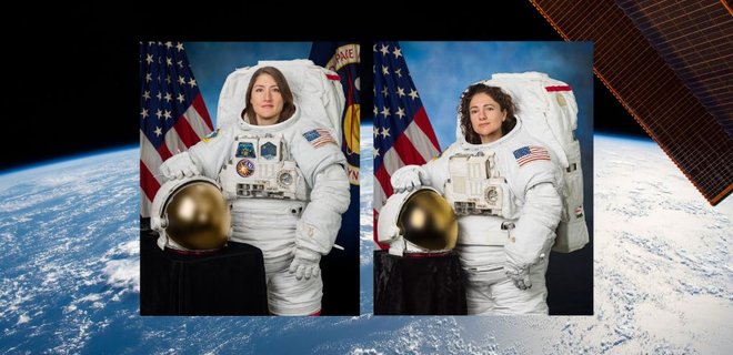 Впервые в открытый космос вышли две женщины: видео и фото - Фото