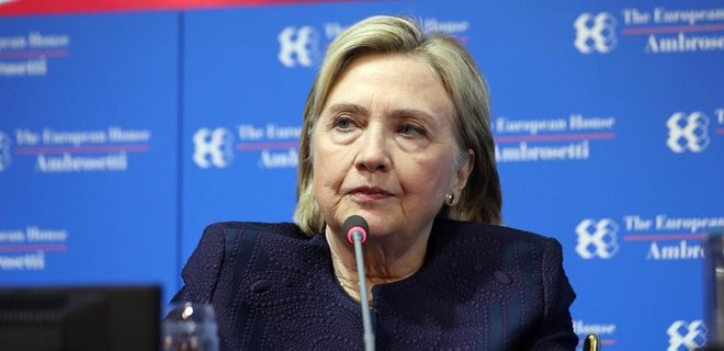 Хиллари Клинтон назвала возможную победу Трампа в 2024 году угрозой для Украины - Фото