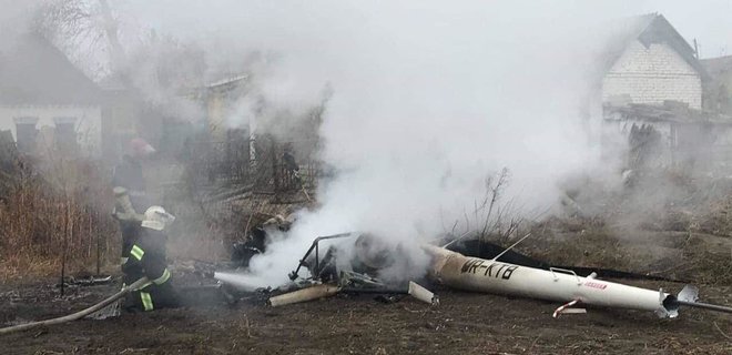 В Полтавской области упал вертолет, есть погибший: фото - Фото