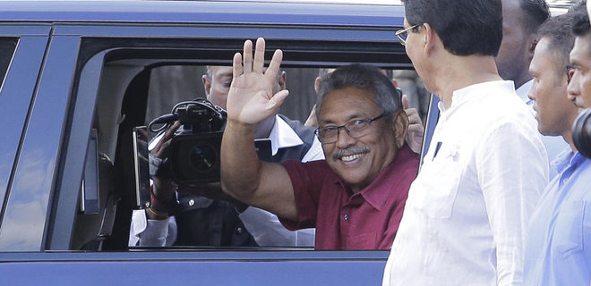 На Шри-Ланке президентом стал разгромивший сепаратистов военный - Фото