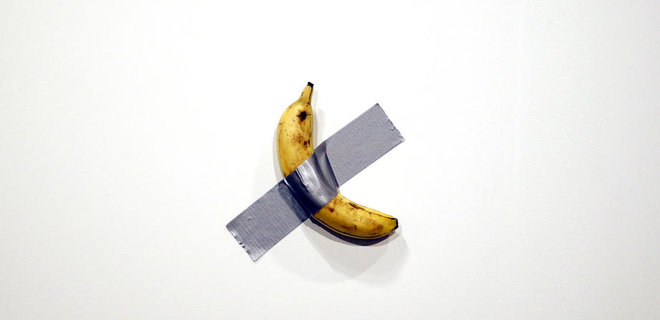В США продали банан со скотчем за $120 000: фото - Фото