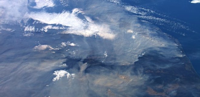 Волна дыма от пожаров в Австралии прокатится по всей Земле - NASA - Фото