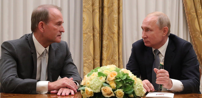 Кремль не реагирует на обращение Медведчука к Путину - Фото