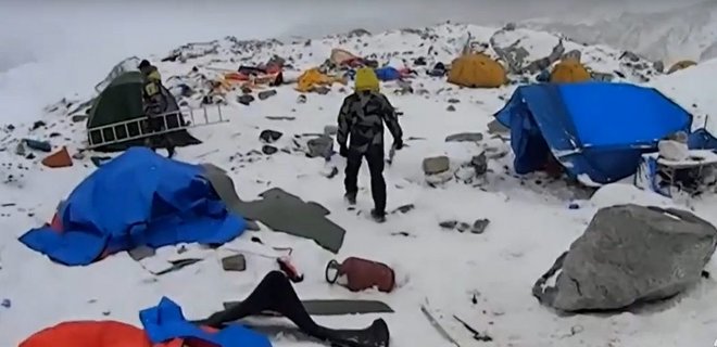 Лавина в Гималаях: семь человек пропали без вести - видео - Фото