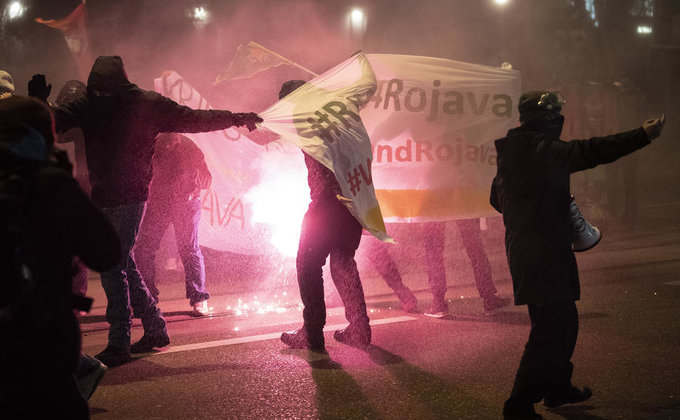 Из-за Давоса. В Цюрихе произошли столкновения с полицией: фото