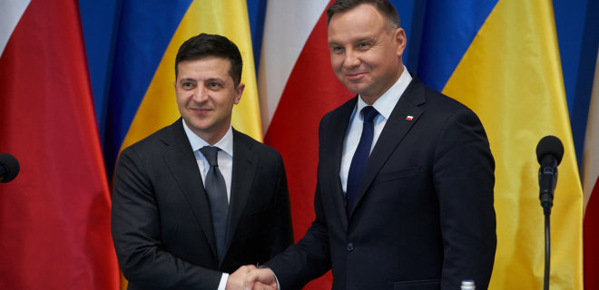Президент Польши начал трехдневный визит в Украину - Фото