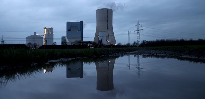 В Германии экоактивисты захватили новую электростанцию Uniper - Фото