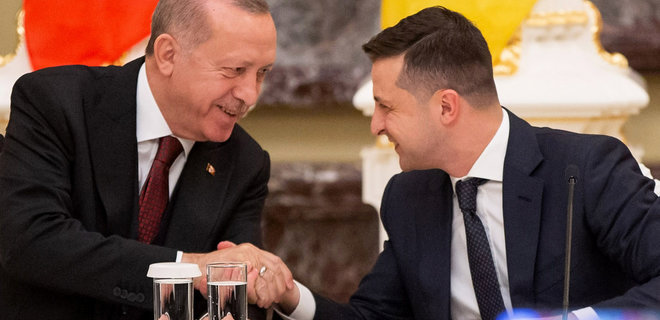 Зеленский завтра посетит Турцию и встретится с Эрдоганом - Фото