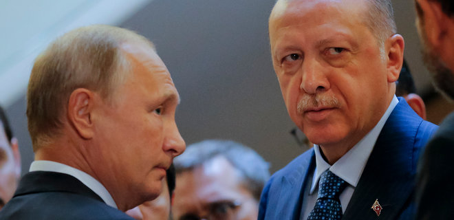 Эрдоган предложил Путину продолжить мирные переговоры с Украиной в Стамбуле - Фото