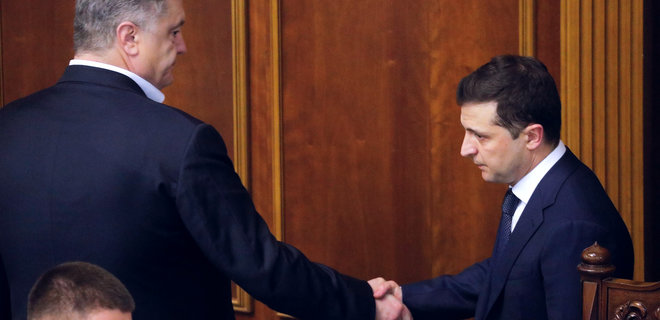 Президентский рейтинг. Зеленский еще лидер, Порошенко немного сократил отрыв – опрос КМИС - Фото