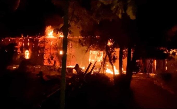 В Одессе произошел пожар в монастыре УПЦ МП. Священники говорят о поджоге – фото