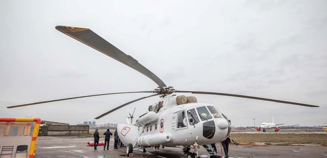 COVID-19. МВД направило вертолет для вывоза больных из Черновицкой области: фото - Фото