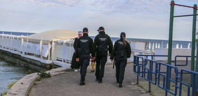 Полиция и Нацгвардия взяли курортные зоны в Одессе под усиленную охрану - Фото