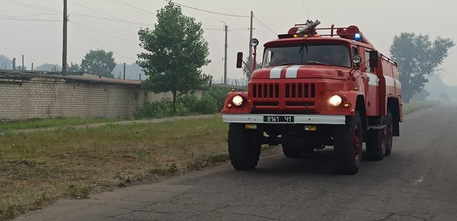 Масштабные пожары в Луганской области: что известно на утро - фото, видео - Фото
