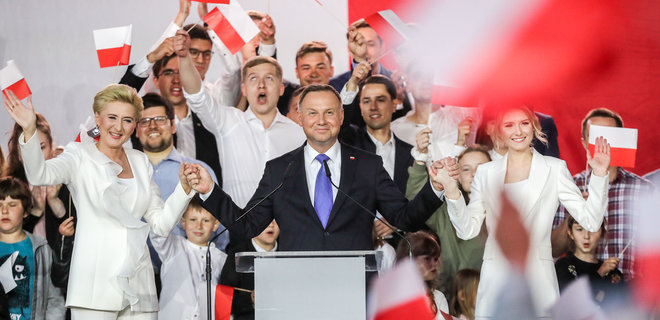 На выборах в Польше победил Дуда. Его уже поздравил Зеленский - Фото