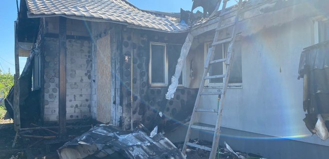 Умышленный поджог. Полиция открыла дело из-за пожара в доме Шабунина - Фото