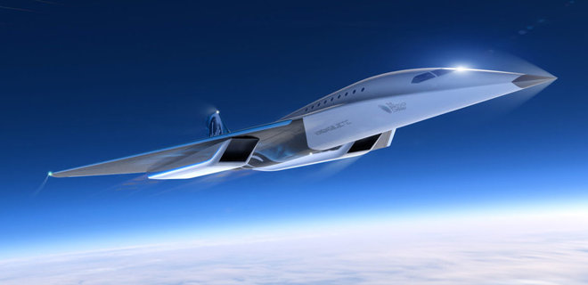 Каким будет сверхзвуковой самолет Virgin Galactic: опубликованы ...