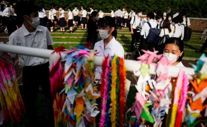 75 лет со дня атомного ада. В Нагасаки прошла годовщина ядерной атаки США - фото